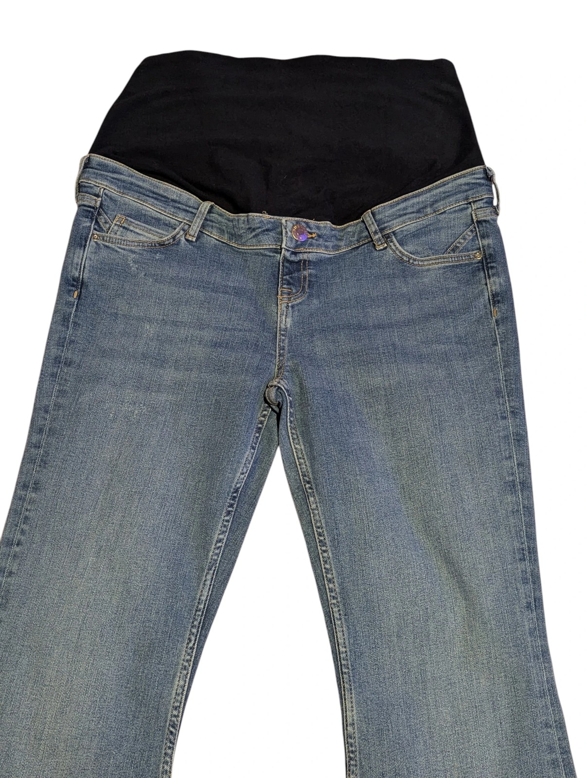 Gallery image 3 for River Island Maternity Collection Flare Leg Jeans