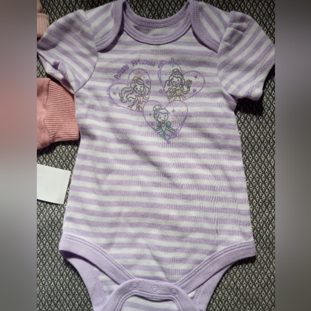 Gallery image 3 for Disney Baby Girls Clothing Bundle, 0-3 Months