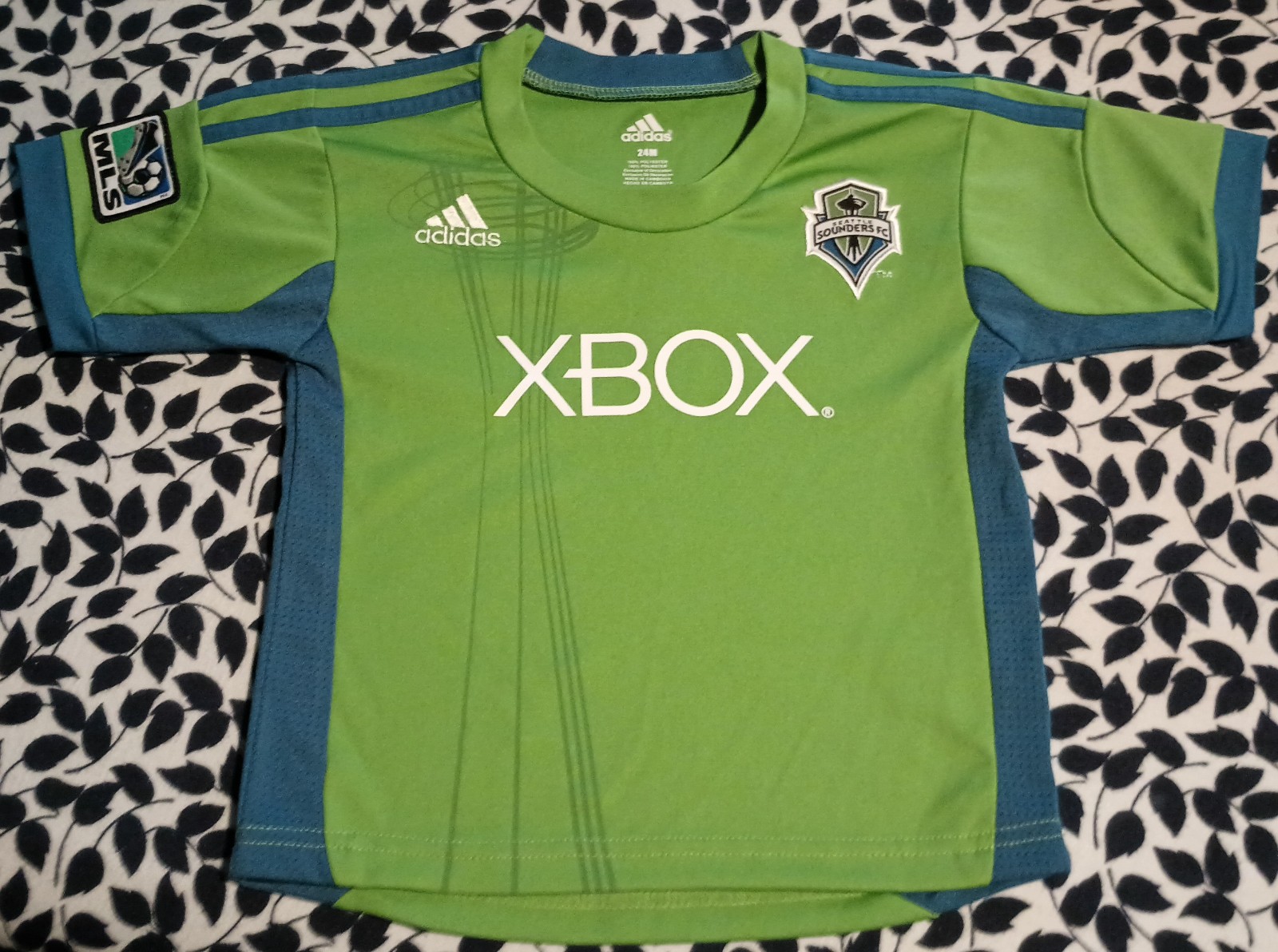 Adidas MLS Seattle Sounders Jersey, 24 Months
