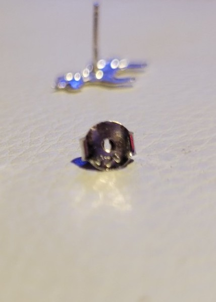 Gallery image 2 for Unicorn Pierced Earrings 925 Silver