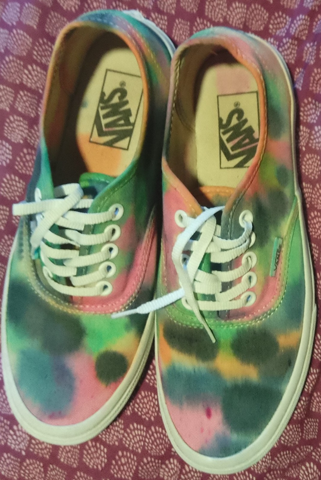 Gallery image 1 for Vans Custom Tie Dye Shoes