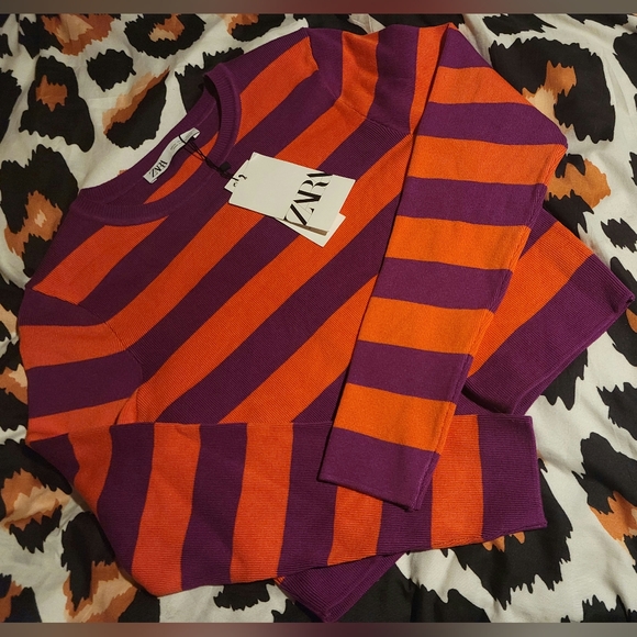 Zara Cropped Sweater, Juniors XL
