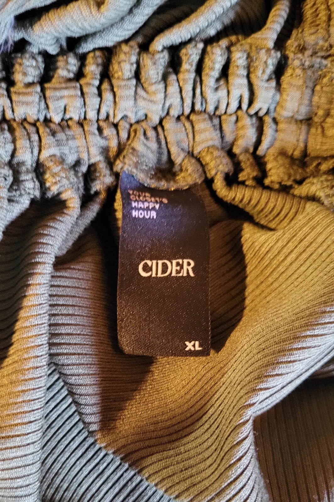 Gallery image 3 for Cider Ribbed Dress, XL