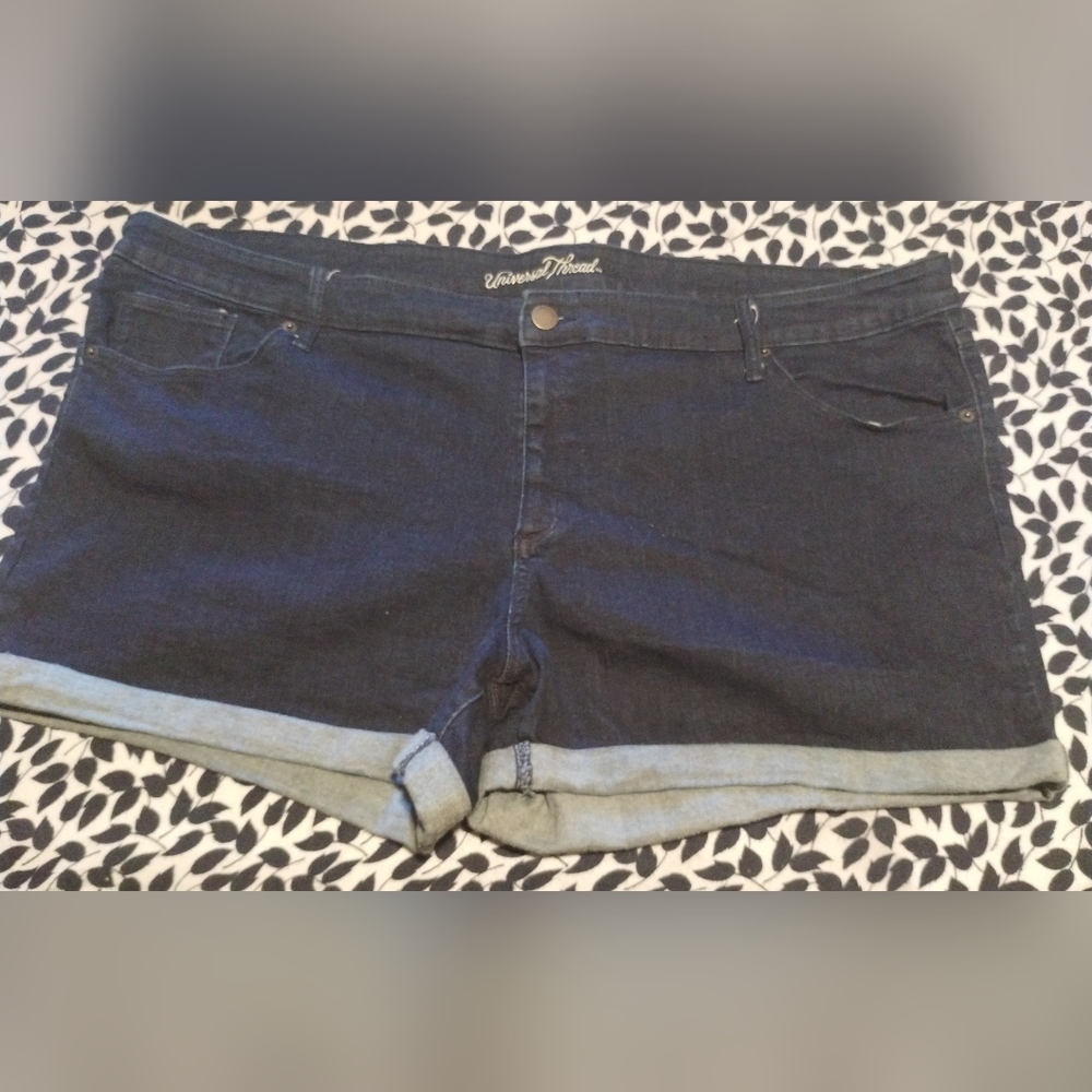 Universal Thread Plus Size Denim Shorts, Size 26W