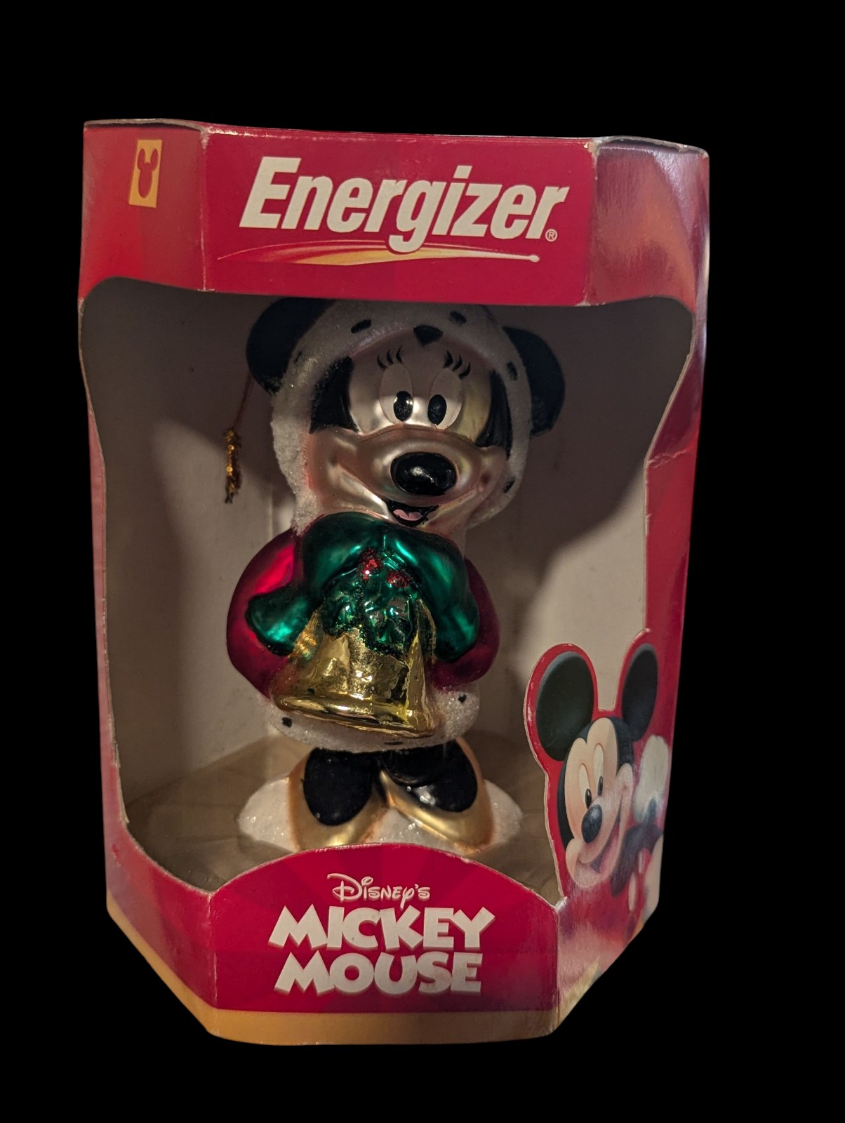 Disney + Energizer Minnie Mouse Christmas Ornament