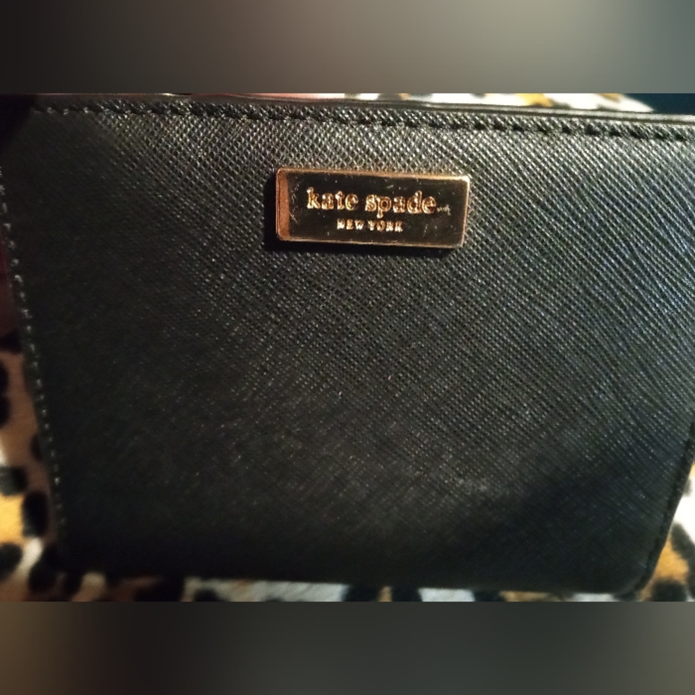 Gallery image 2 for Kate Spade Small Leather Wallet