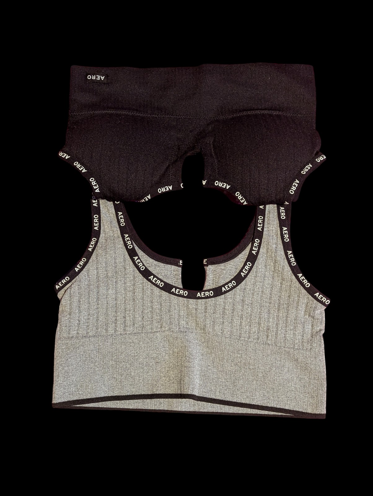Gallery image 2 for AEROPOSTALE 2-Pack Seamless Comfort Bras, Small