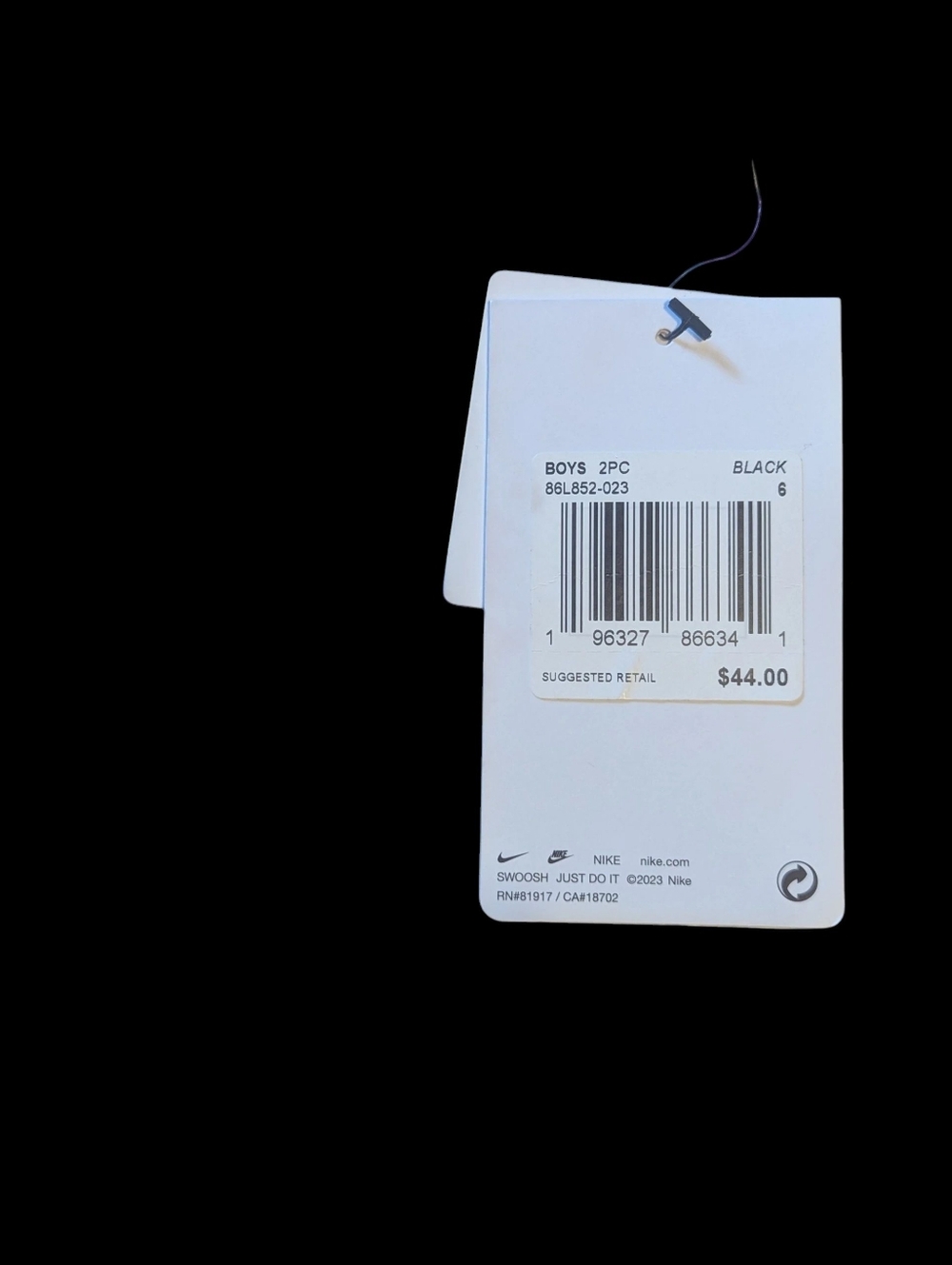 Gallery image 3 for Nike 2-Piece Shorts & T-Shirt Combo, Size 6