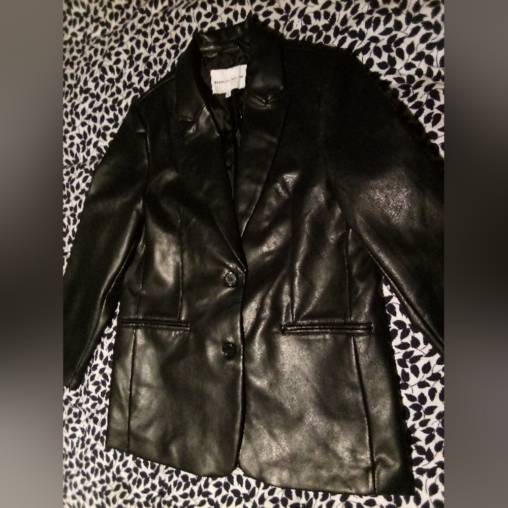Gallery image 3 for Rebecca Minkoff Leather Blazer
