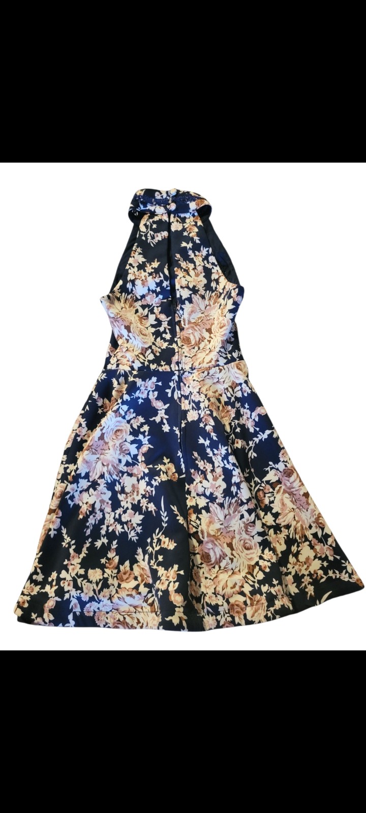 Gallery image 1 for B. Darlin Floral Print Mini Dress, Size 0
