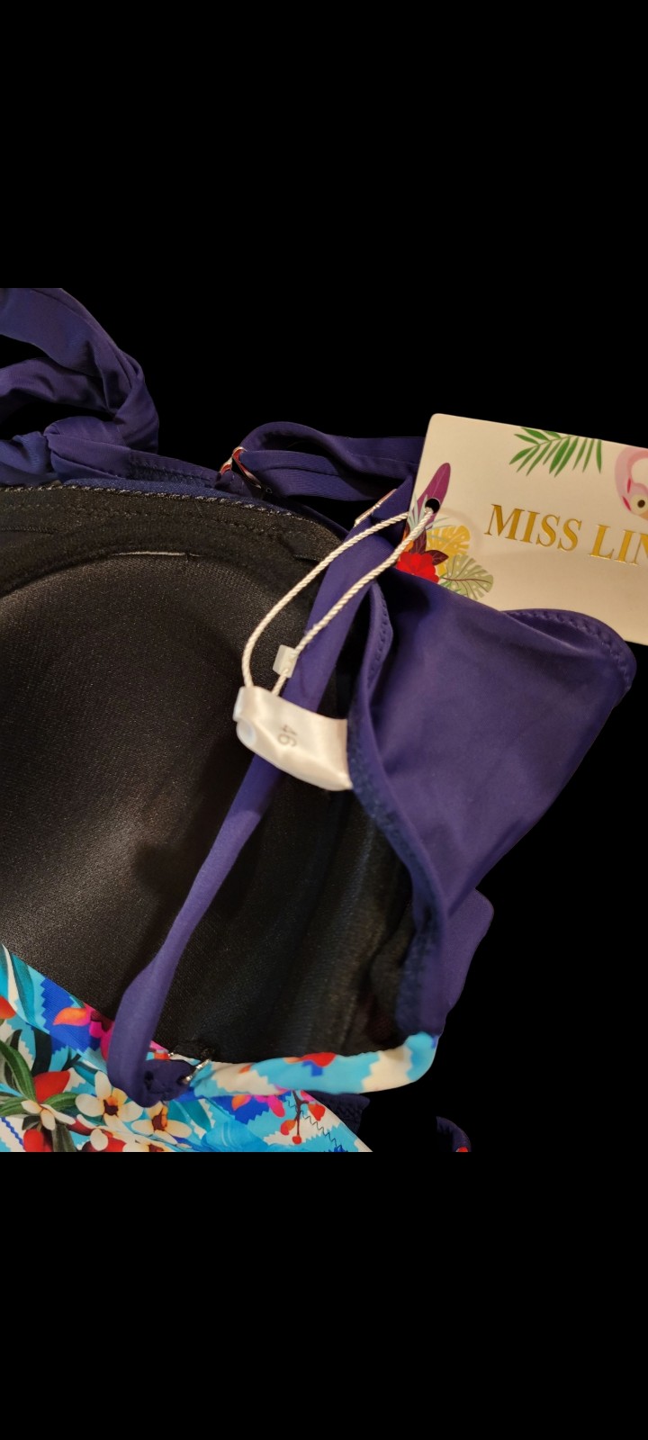 Gallery image 2 for Miss Linda One Piece Swimsuit Size 8/10 Medium