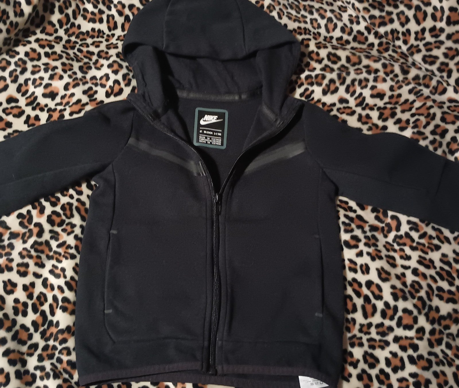 Gallery image 2 for Nike Fleece Zip Up Hoodie, 4T