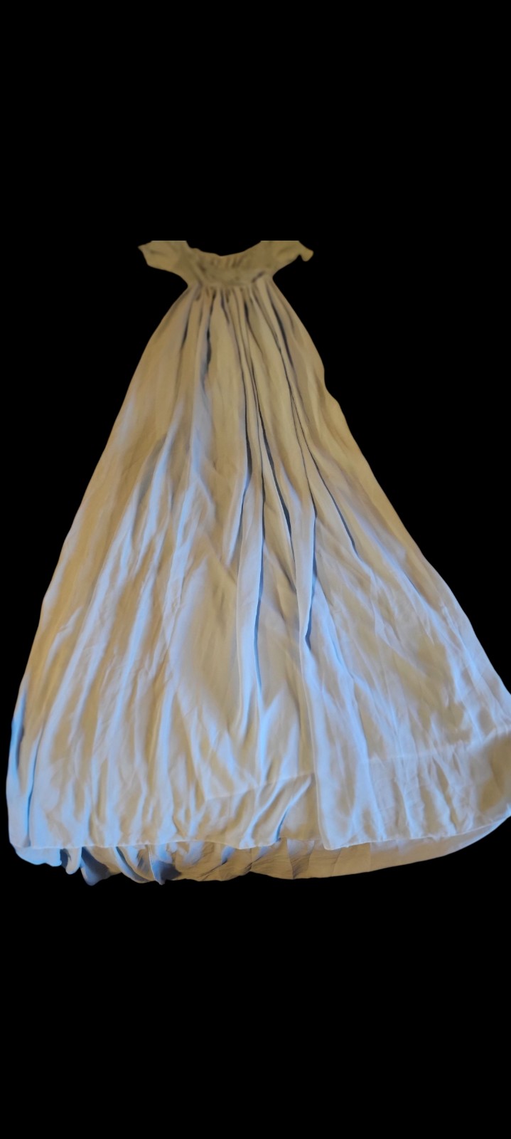 Gallery image 2 for Super Long Blue Dress, Small