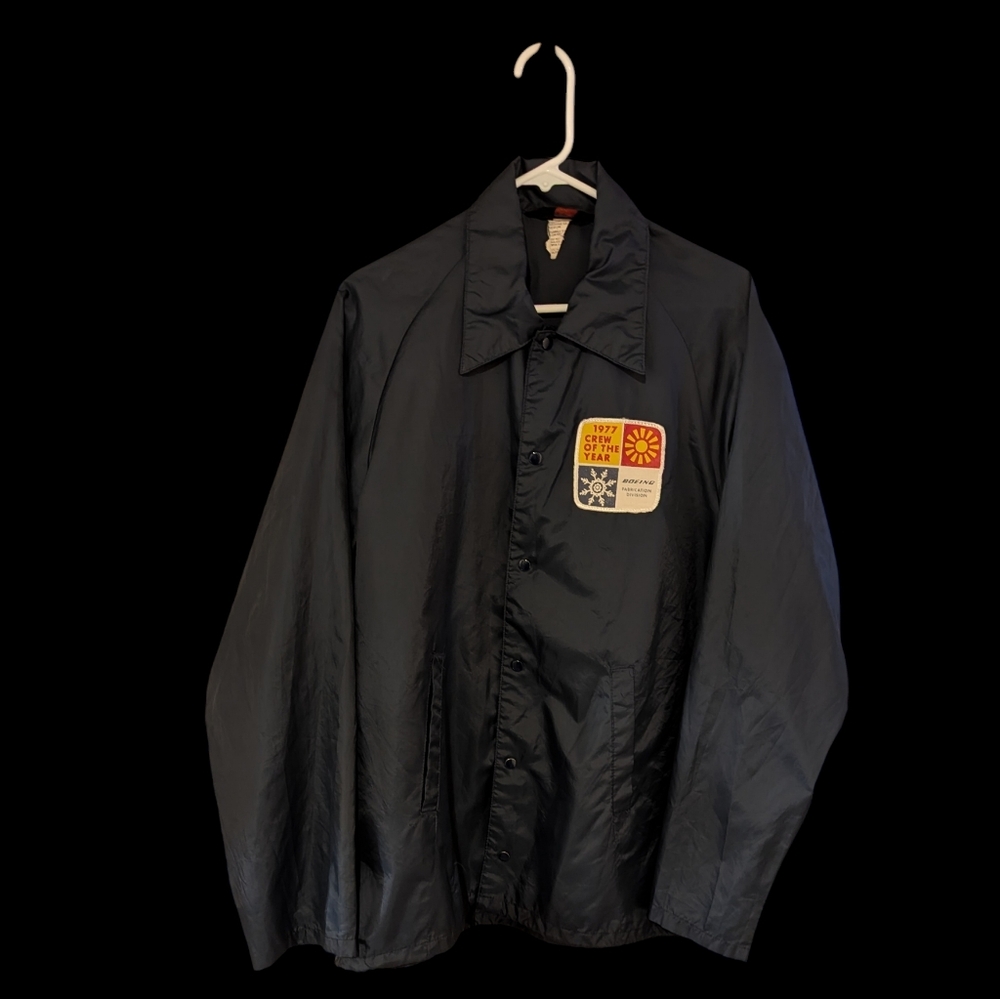Gallery image 2 for Boeing Crew Of The Year, 1977 Nylon Jacket, Vintage