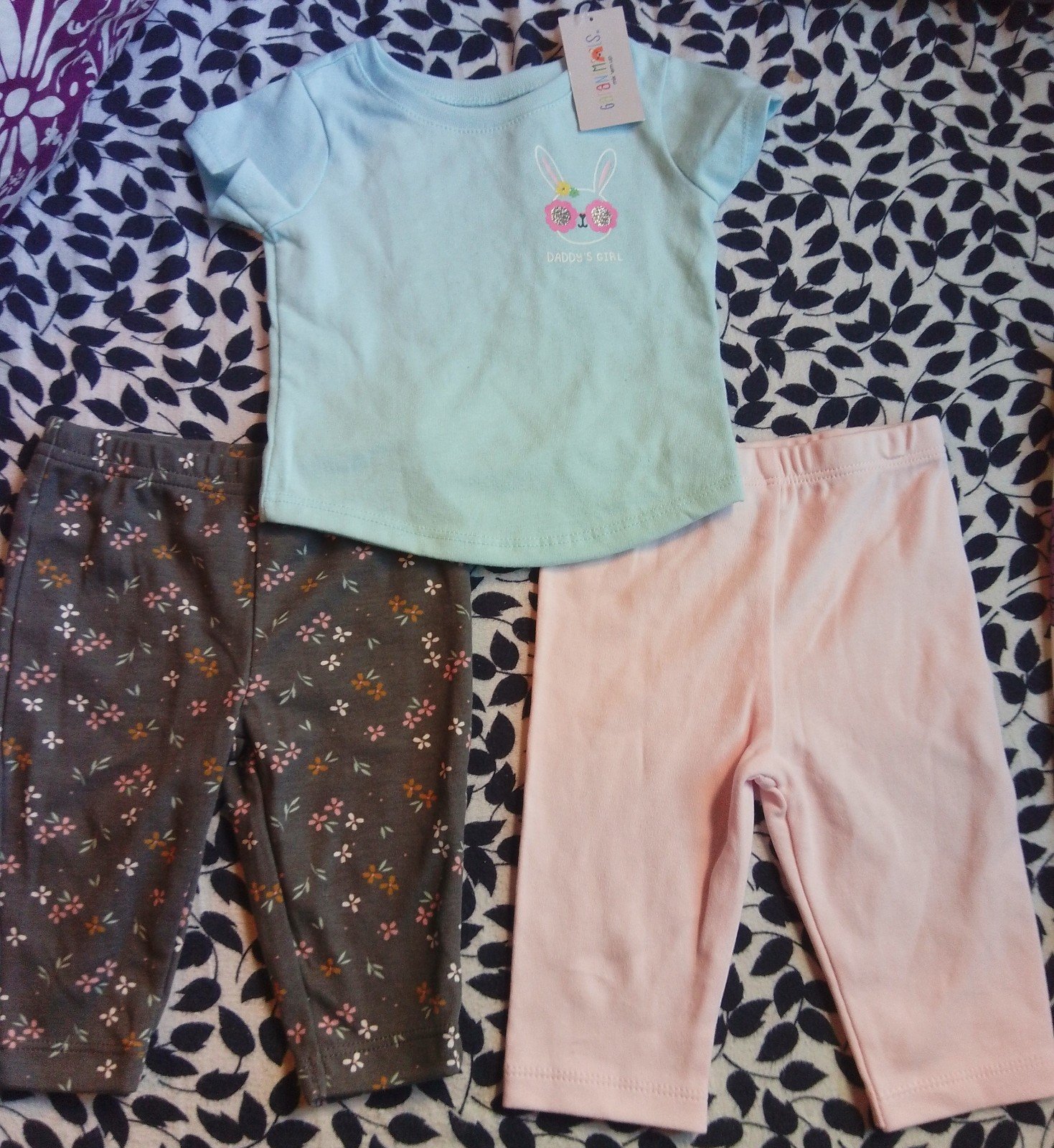 Gallery image 3 for Carter's Baby Girl Clothing Bundle, 0-3 Months