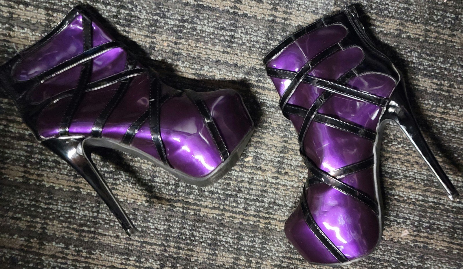 Gallery image 2 for Show Story Womens Size 37/US 6.5 Platform Booties