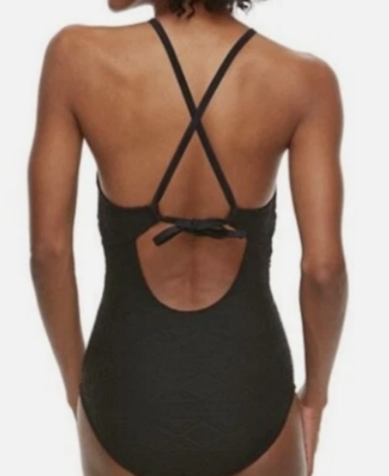 Gallery image 4 for Aqua Couture Crochet One Piece Swimsuit, Jrs Size Medium