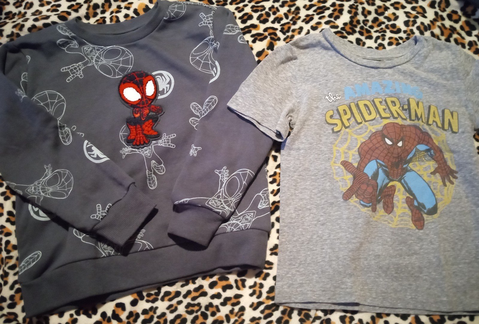 Spider-Man Set of Boys Shirts, Size 5