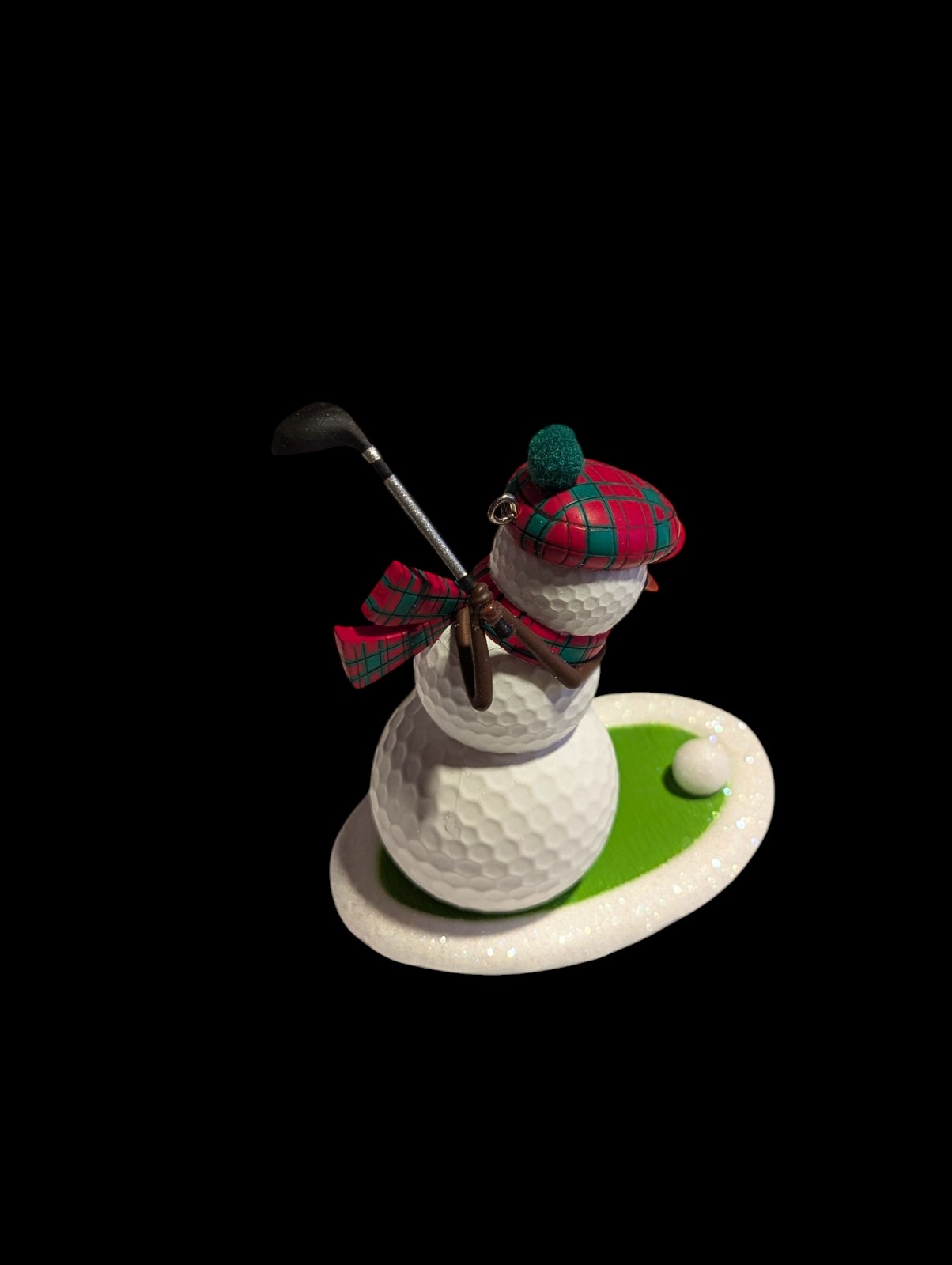 Gallery image 2 for Hallmark Keepsake Golfing in the Snow Holiday Ornament