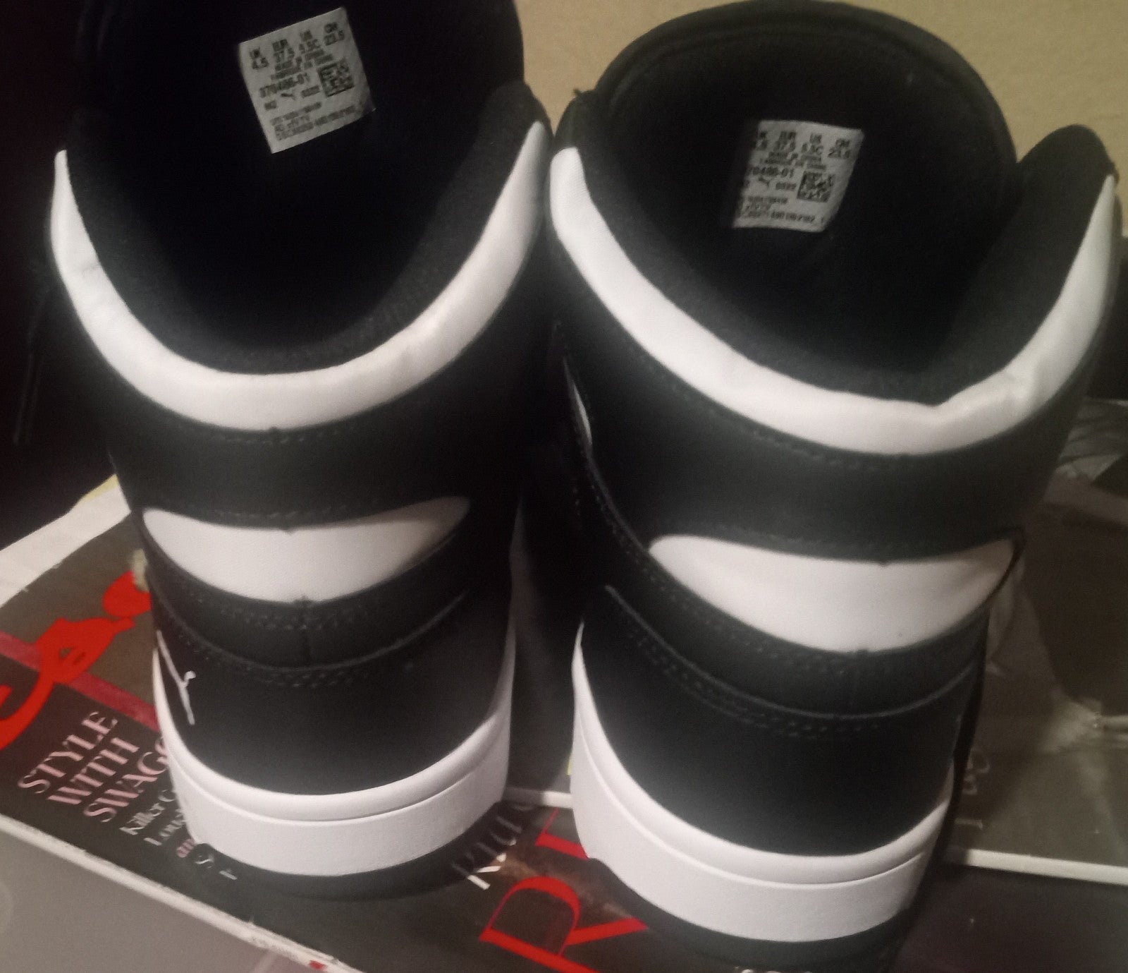 Gallery image 3 for Puma Rebound Lay Up Youth High Top Sneakers, 5.5