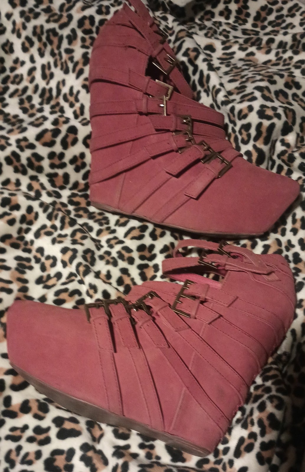 Gallery image 5 for Jeffrey Campbell for Havana Last Suede Strappy Heels