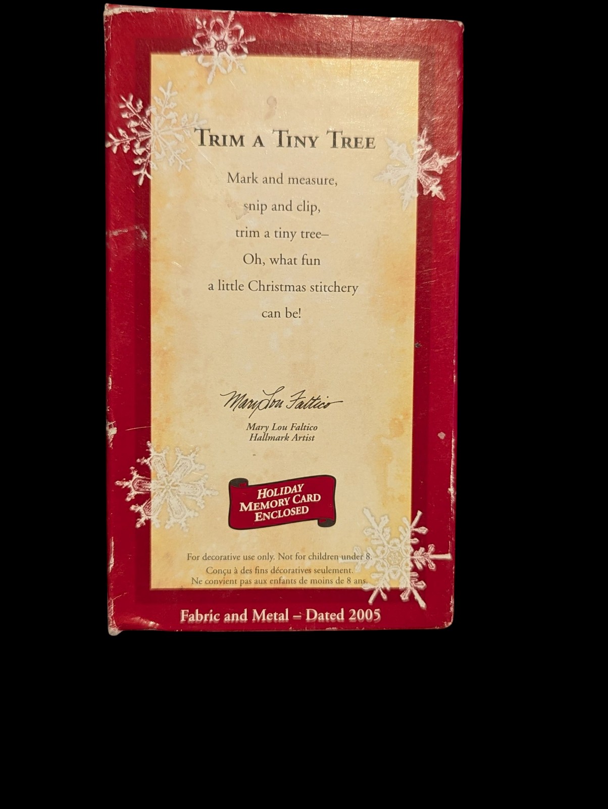 Gallery image 1 for Hallmark Keepsake Trim A Tiny Tree Holiday Ornament