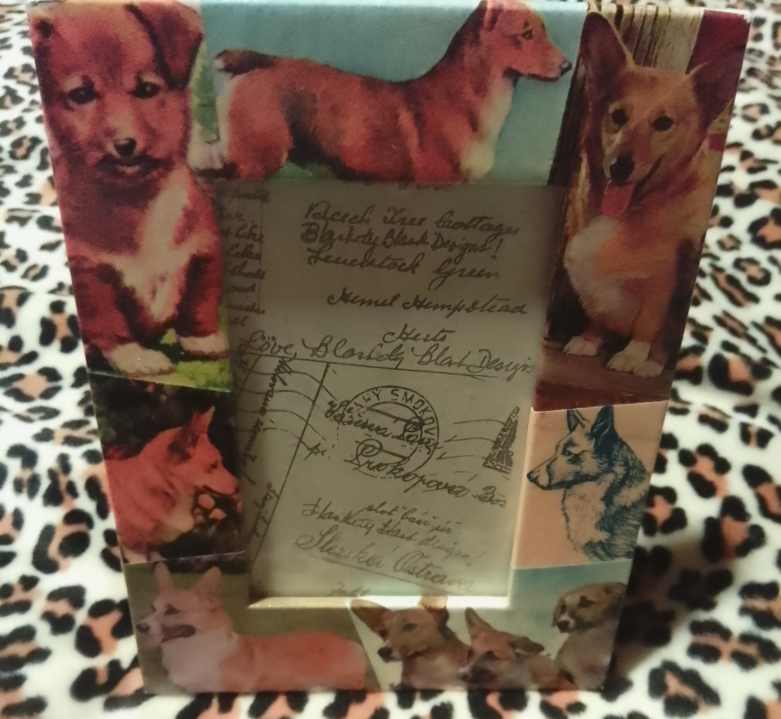 Corgi Picture Frame