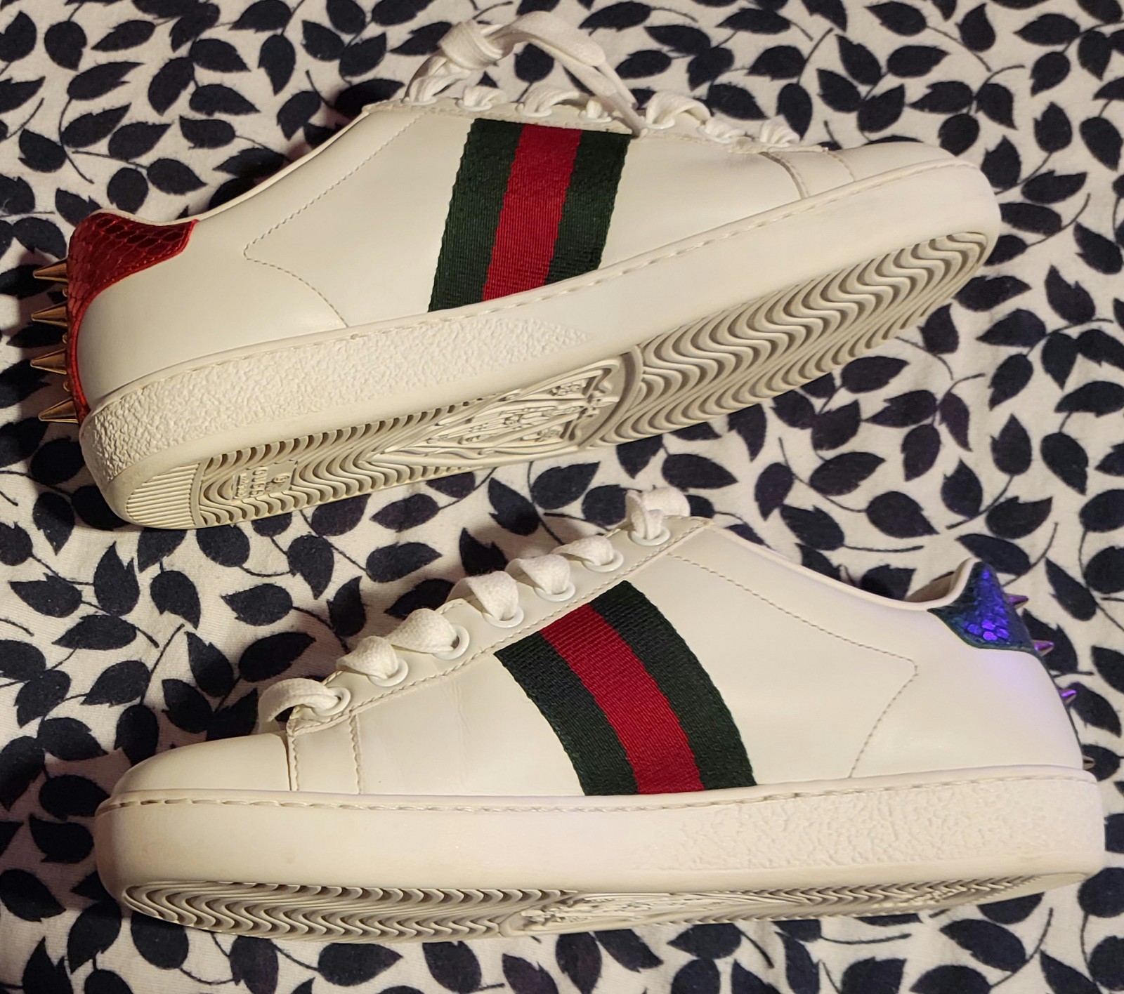 Gallery image 3 for Gucci Ace Studded Leather Sneaker