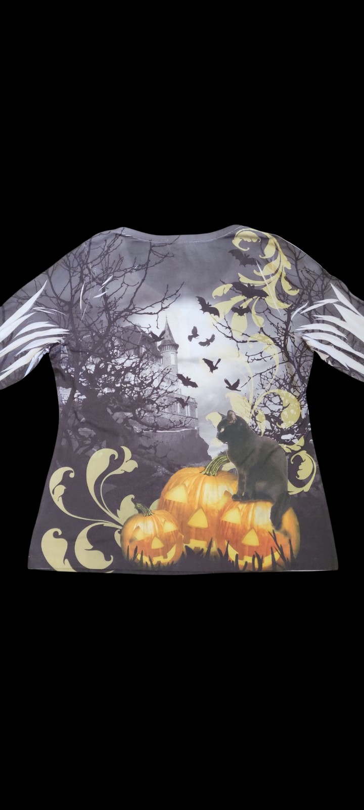 Gallery image 2 for Holiday Traditions Women's Halloween Shirt. XL