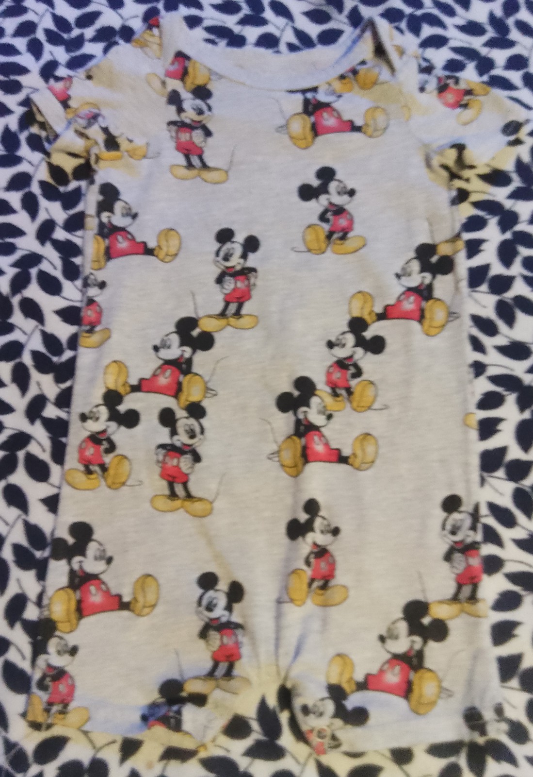 Gallery image 1 for Disney Set of 2 Mickey Mouse Onesies, 18 Months