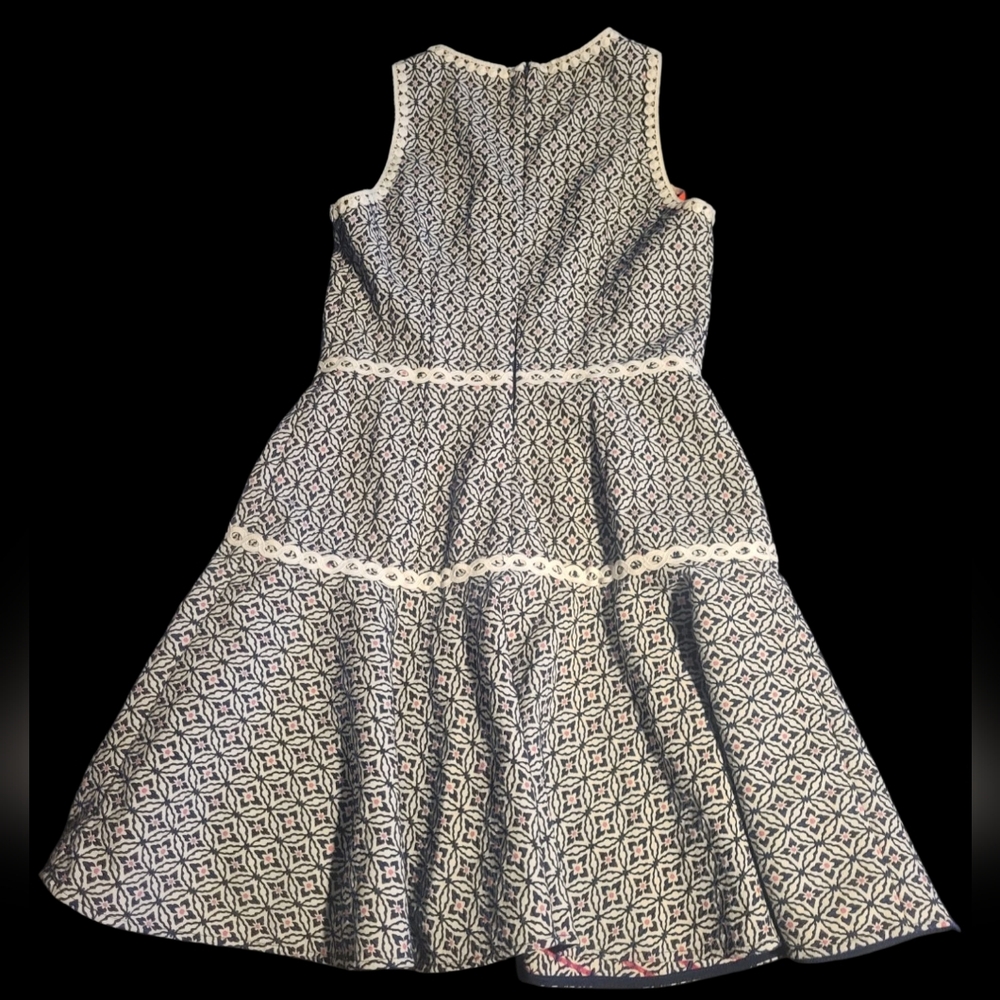 Gallery image 1 for Monique Lhuillier Navy/Marin/White A-Line Dress
