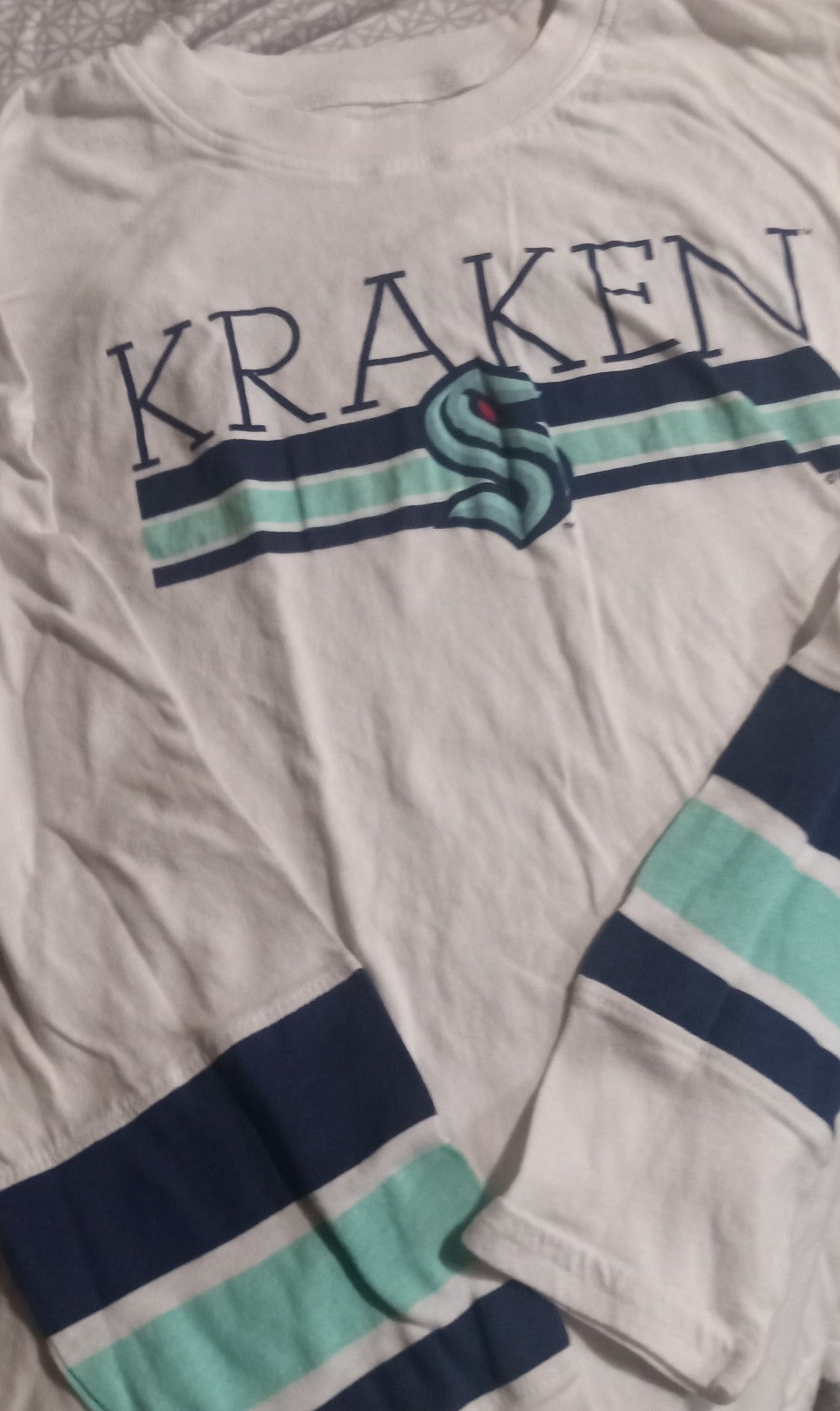 Gallery image 1 for Seattle Kraken Shirt, Youth 8/10