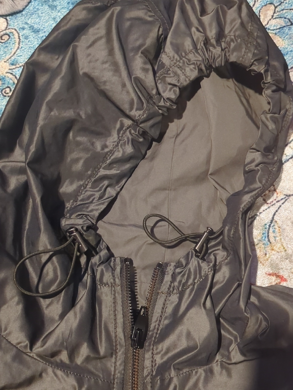 Gallery image 5 for Demoo Parkchoonmoo Batwing Cropped Windbreaker Jacket