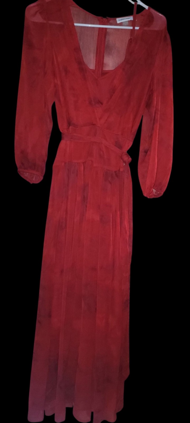 Gallery image 2 for Calvin Klein Flowing Maxi Dress Size 2