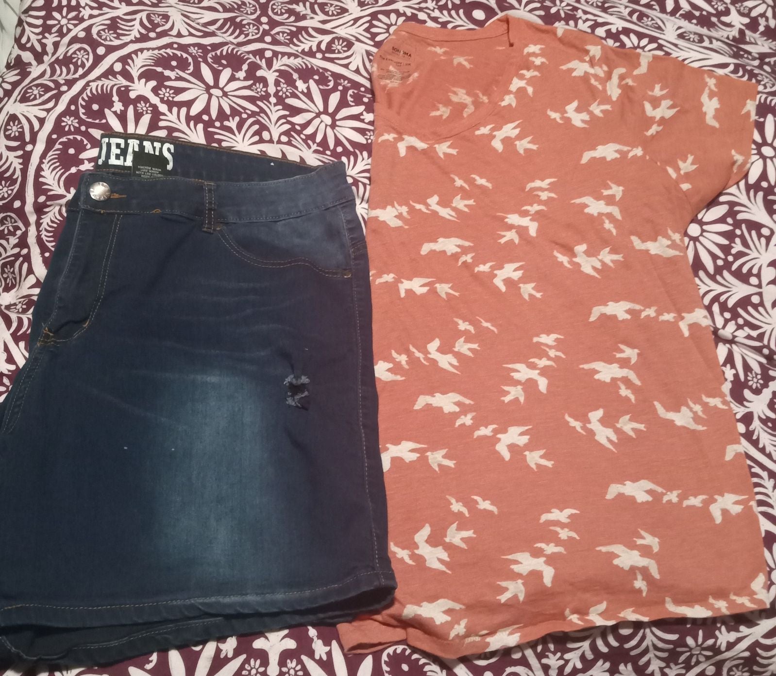 Shorts + T-shirt Combo, Women's 3X