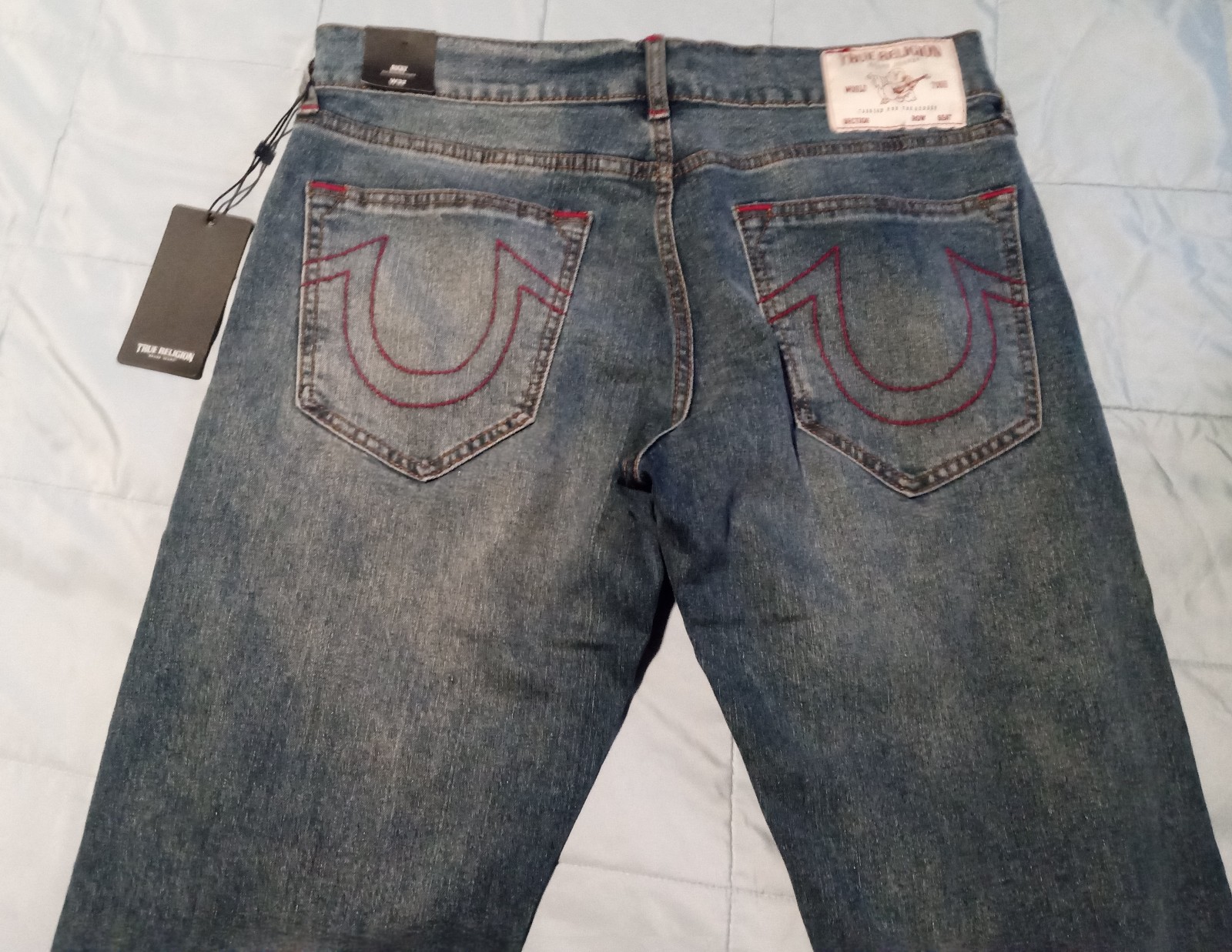 Gallery image 2 for True Religion Ricky Straight Leg Jeans, 32