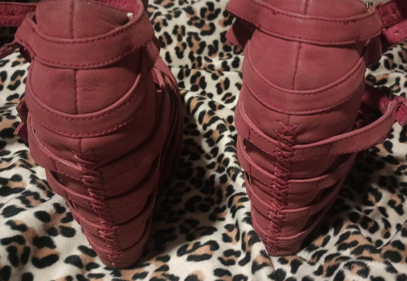 Gallery image 3 for Jeffrey Campbell for Havana Last Suede Strappy Heels