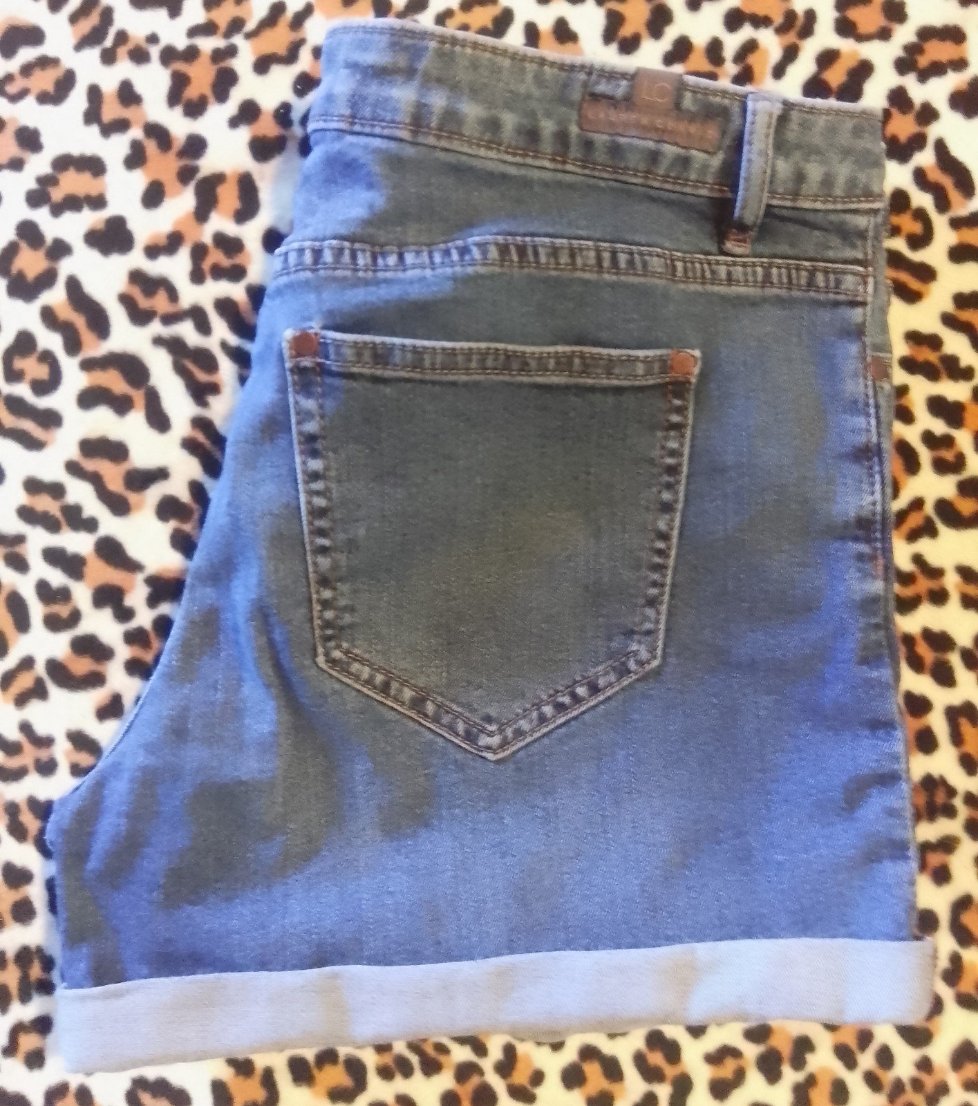 Gallery image 1 for LC Lauren Conrad Cuffed Jean Shorts