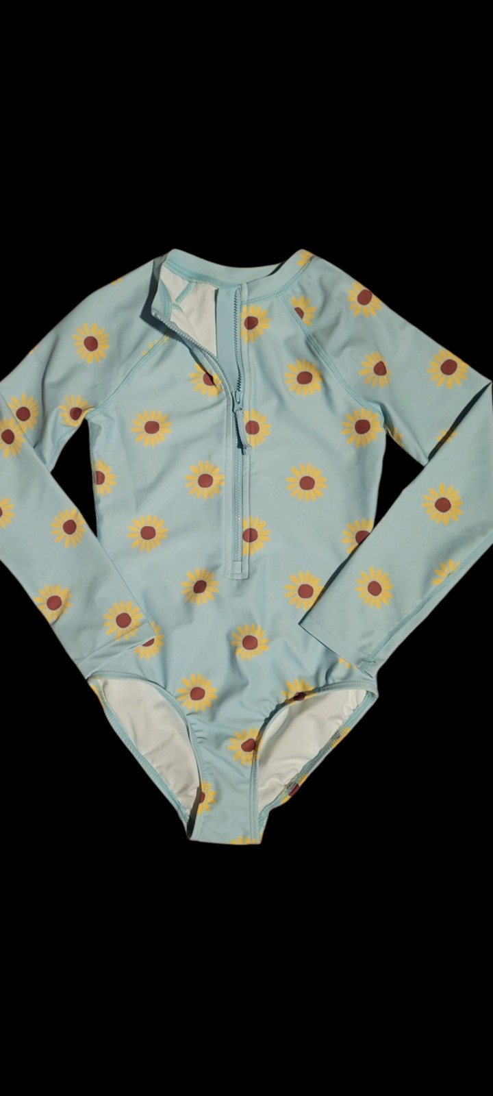 Gallery image 2 for GAP Girl's One-Piece Long-Sleeved Swimsuit, Size 8