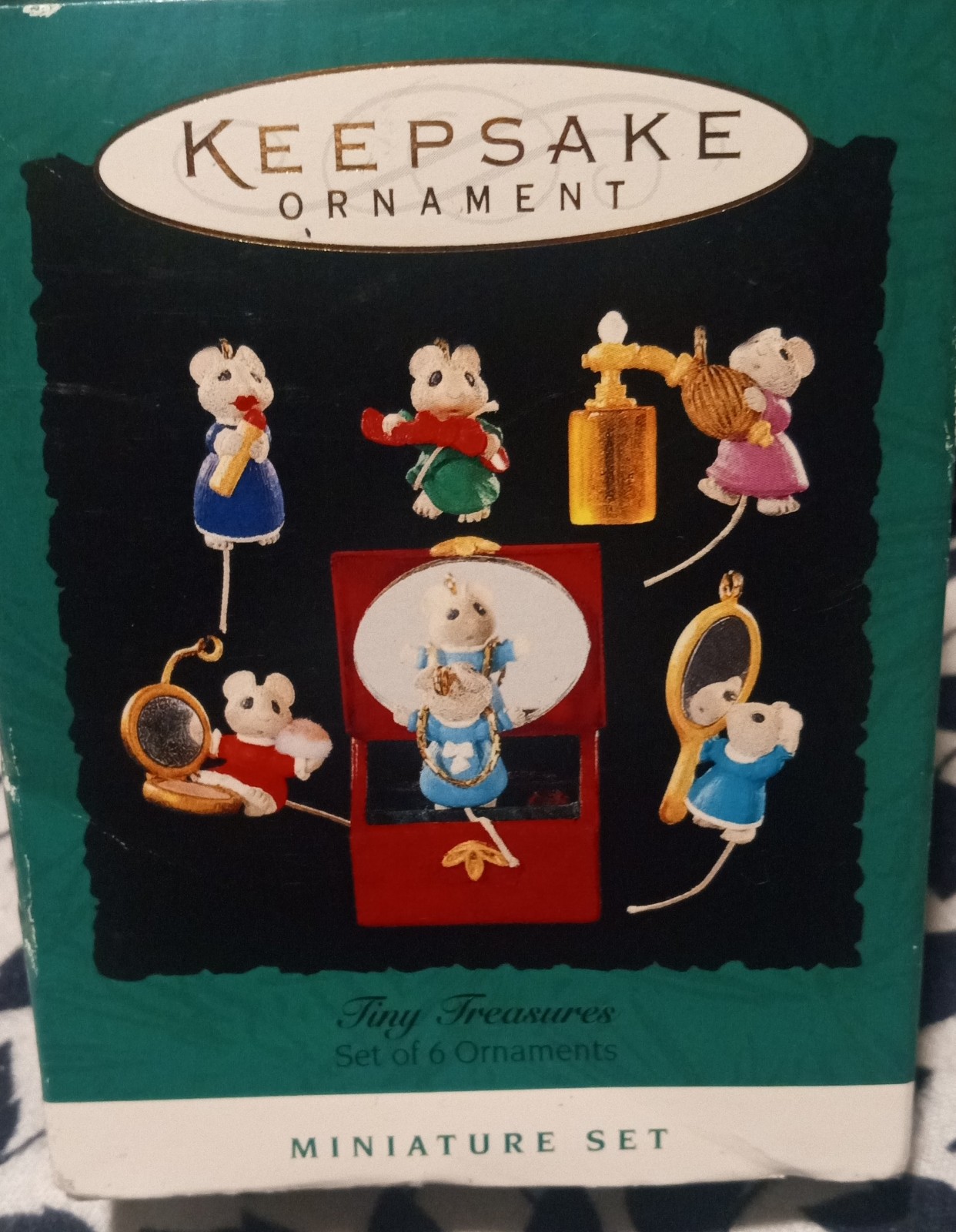 Hallmark Keepsake Tiny Treasures 1995 Ornaments