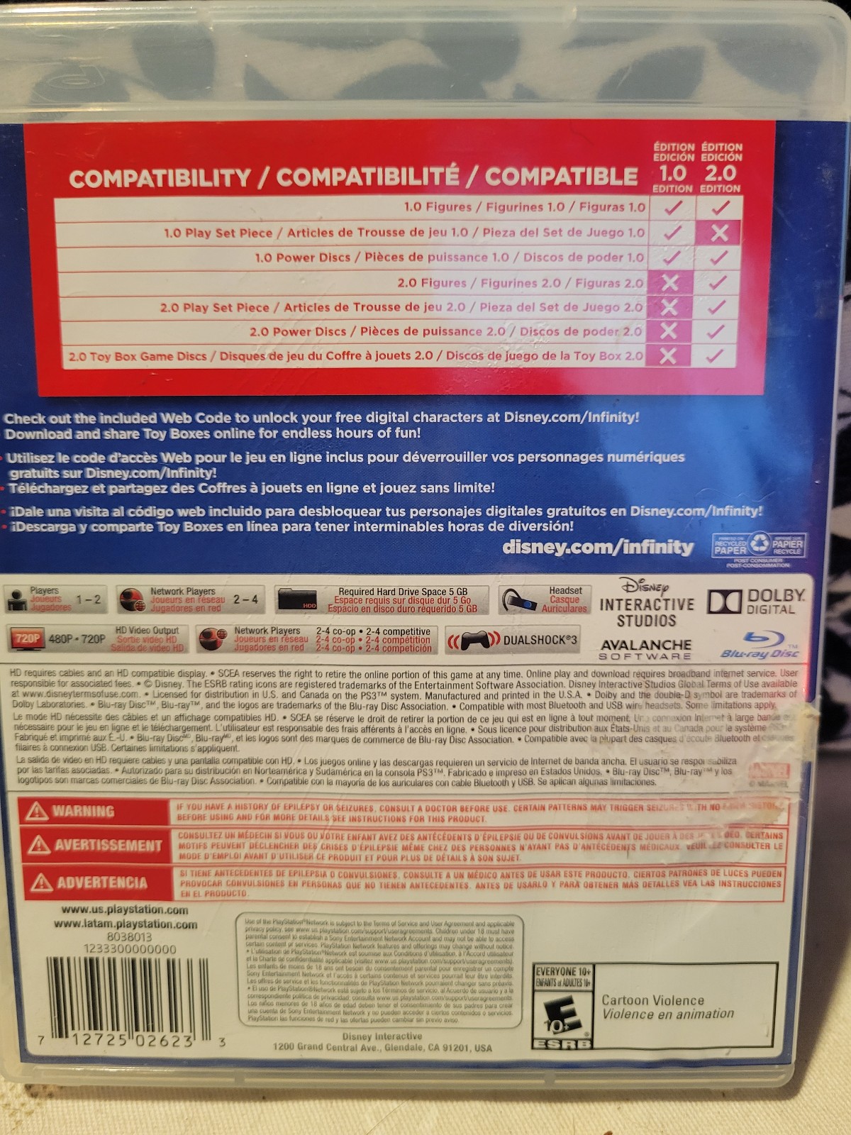Gallery image 1 for PS3 Disney Infinity Video Game