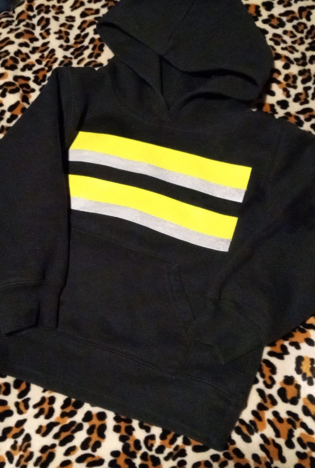 Toddler Hoodie w/Reflective Stripes, 3T