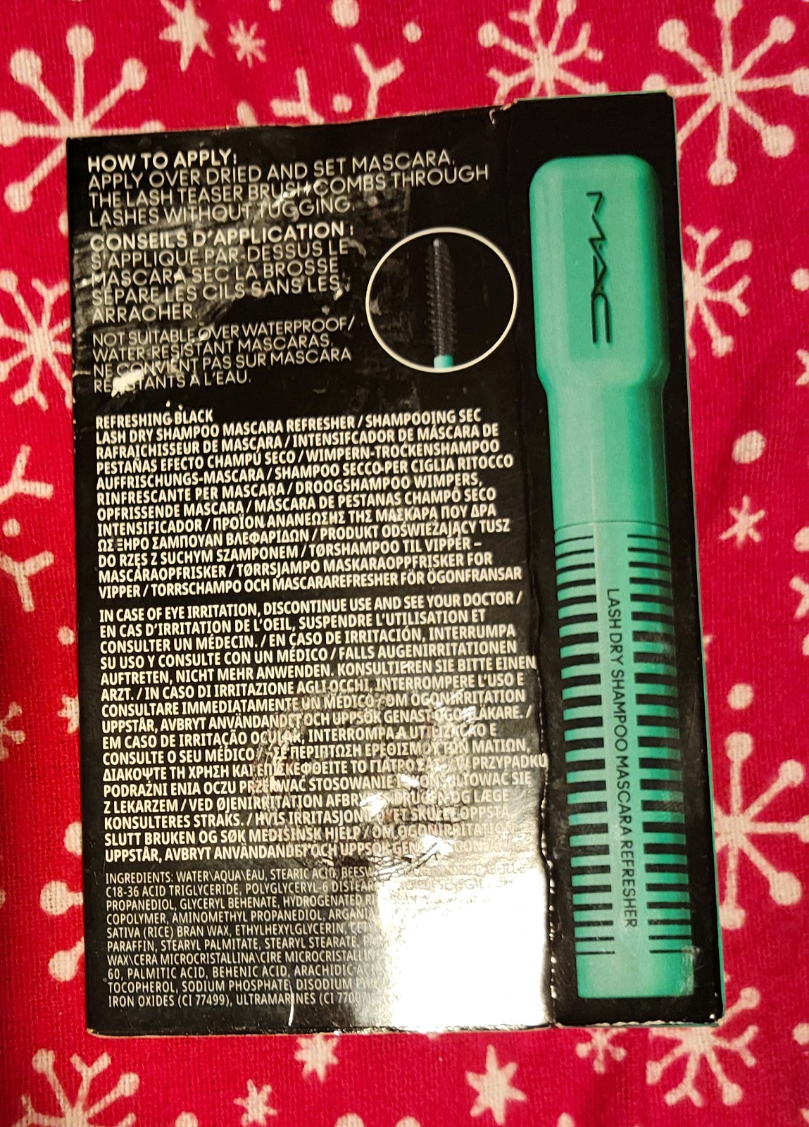 Gallery image 1 for MAC Lash Dry Shampoo Mascara Refresher