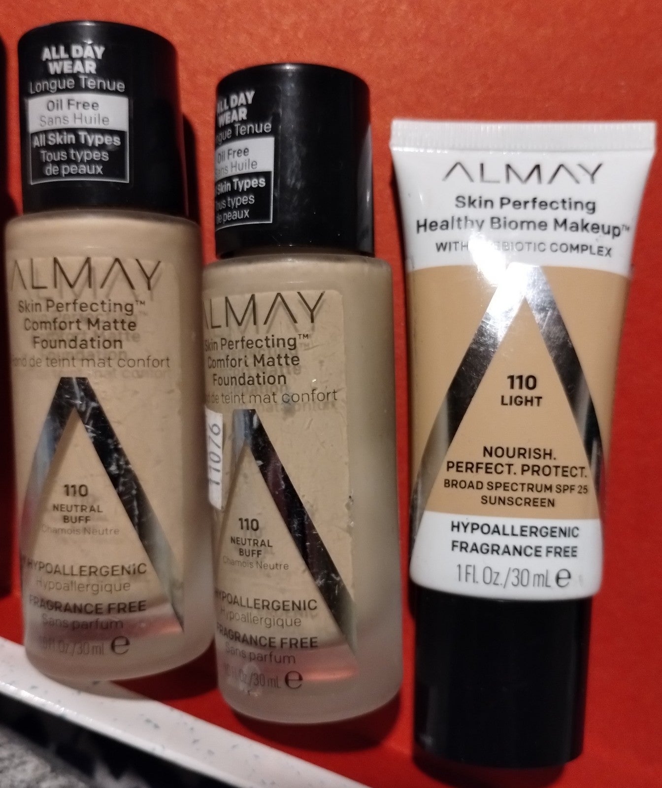 Almay Skin Perfecting Comfort Matte Foundation, #110