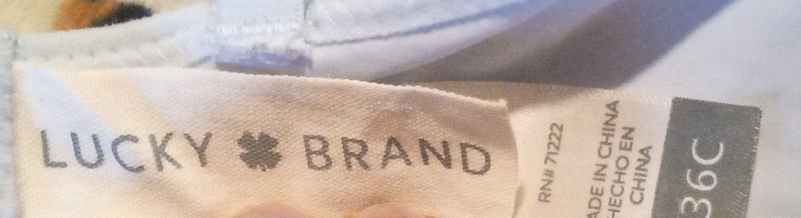 Gallery image 2 for Lucky Brand Bralette, 36C