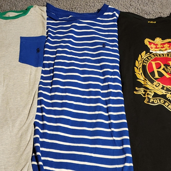 Polo by Ralph Lauren Kids Striped Blue Shirt