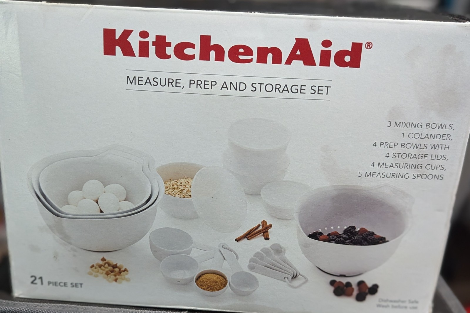 KitchenAid 21 Piece Measure, Prep, and Storage Set