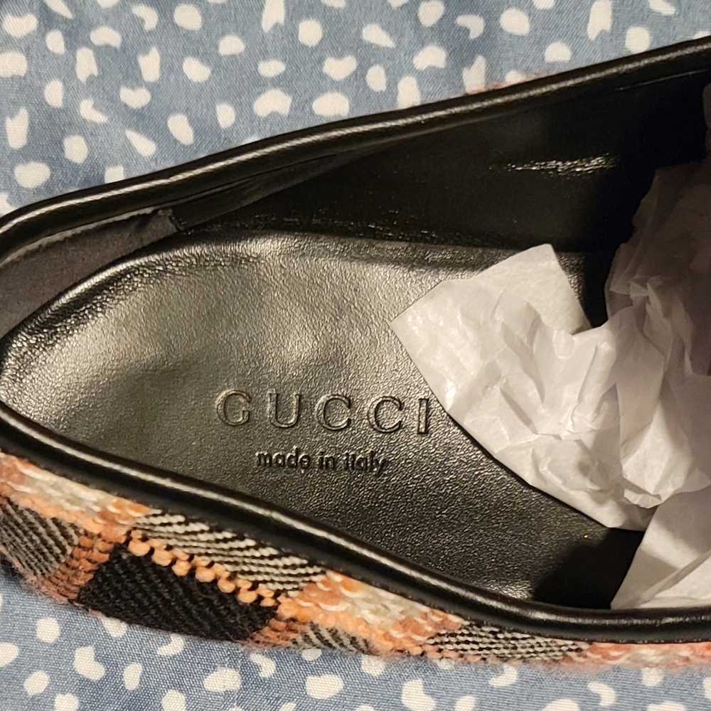 Gallery image 4 for Gucci Jordaan Tweed Loafer