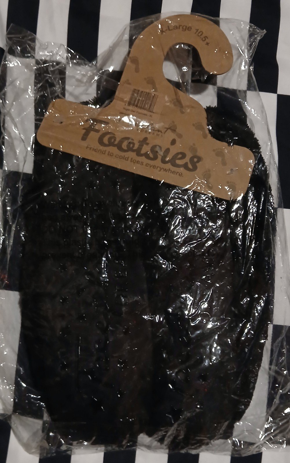 Gallery image 1 for Footsies Plush Slippers, XL/10.5+