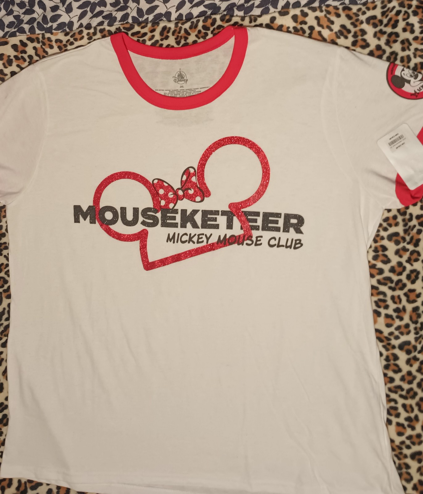 Gallery image 4 for Mickey Mouse Club Mouseketeer T-Shirt, 2XL